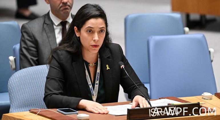 以色列常驻联合国代表团公使衔参赞兼政治协调员纳夫塔利在安理会关于中东局势，包括巴勒斯坦问题的会议上发言。